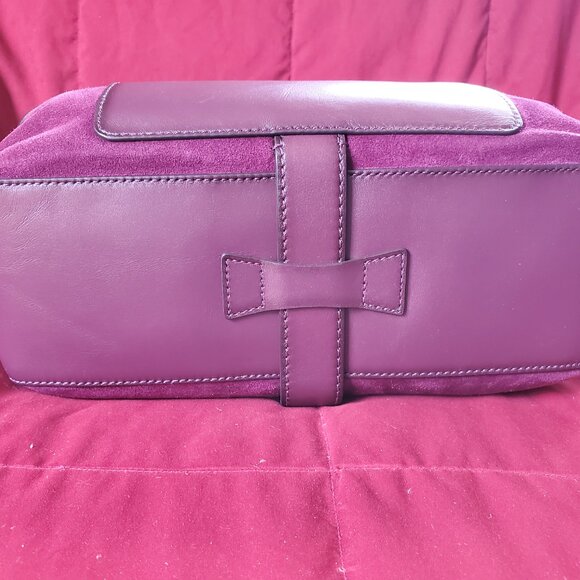 Michael Kors Quincy Large Suede and Leather Tote Bag - Picture 3 of 10